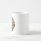Mug Chatte drôle faisant du yoga. (Centre)