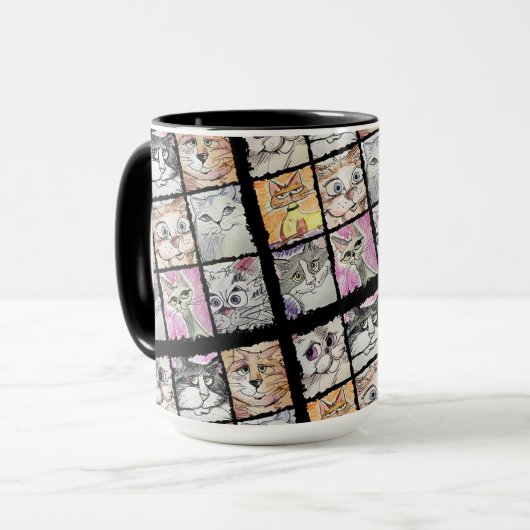 Mug chatte folle (Devant gauche)
