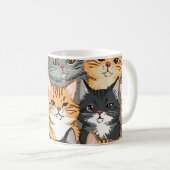 Mug chatte mignonne (Devant droit)