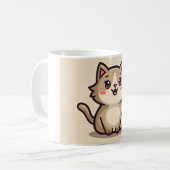 Mug chatte mignonne (Devant gauche)