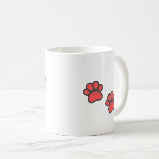 Mug chatte mochi peach (Devant droit)