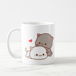 Mug chatte mochi peach