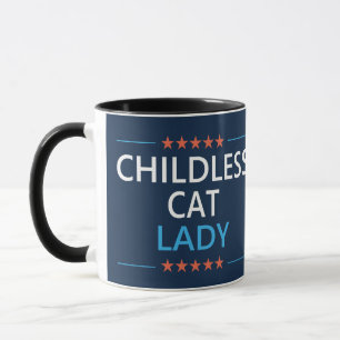 Mug Chatte sans enfants 2024 Anti JD Vance