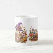 Mug Chatte sorcière calico déchiffrant des sorts - For (Centre)