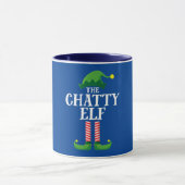 Mug Chatty Elf Matching Family Group Noël (Centre)