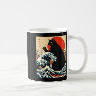 Mug Chatzilla Chat Art Japonais Drôle Chat Kawaii Drôl