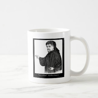 Mug Chaucer Love Is Blind Citation Cadeaux Tee - shirt