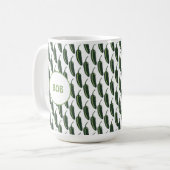 Mug CHAUD & ÉPICÉ Jalapeño Chili Poivrons Motif PERSON (Devant gauche)