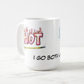 Mug Chaud et froid - je vais de deux manières (Devant gauche)