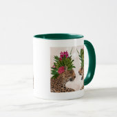 Mug Chaud House Leopards | Une paire (Devant droit)