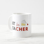 Mug Chaud pour un professeur Thé chaud Drôle (Devant gauche)