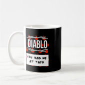 Mug CHAUD SAUCES Groupe Halloween DIABLO SAUCE Vous M' (Gauche)
