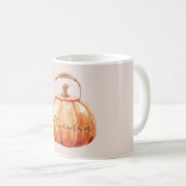 Mug Chaudière à citrouille orange (Devant droit)