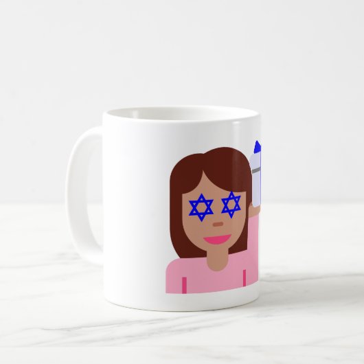 Mug chaudière chaudière flip emoji (Devant gauche)