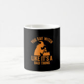 Mug Chaudron De Sorcière Drôle Halloween (Centre)