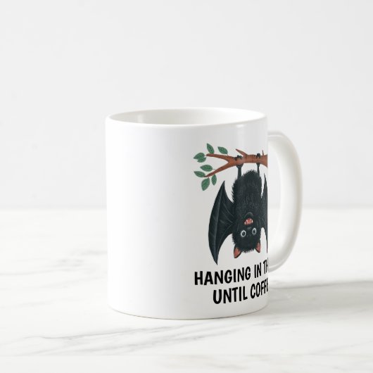 Mug Chauffage de chauve-souris (Devant droit)