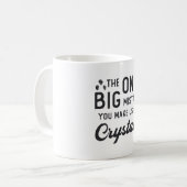 Mug Chauffage de cristal que vous faites à l'aide de c (Devant gauche)