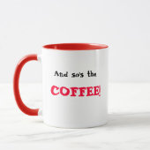 Mug Chauffage Red Devil Horns Dames (Gauche)