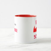 Mug Chauffage Red Devil Horns Dames (Centre)