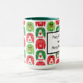 Mug Chauffage Xmas moche Ours polaire Snowman Rudolf R (Centre)