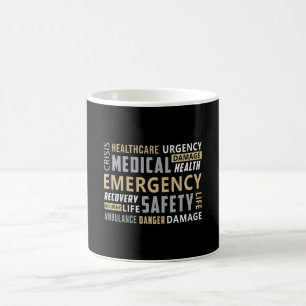 Mug Chauffeur d'ambulance Paramètre Travail pilote d'u