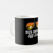 Mug Chauffeur D'Autobus Lunettes De Soleil Hors Servic (Devant gauche)
