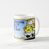 Mug Chauffeur d'autobus scolaire (Devant droit)