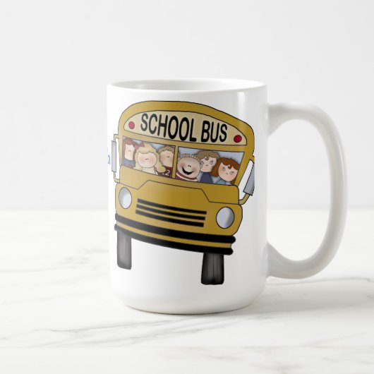 Mug Chauffeur de bus avec le poème (Droite)