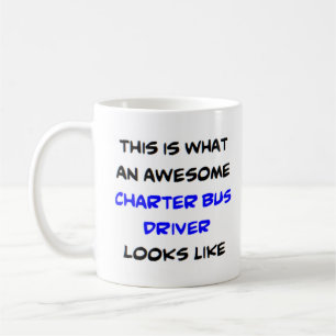 Mug chauffeur de bus charter génial