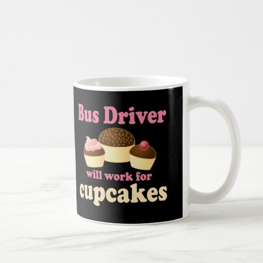 Mug Chauffeur de bus drôle (Droite)