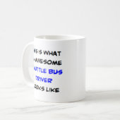 Mug chauffeur de bus, navette, génial (Devant gauche)