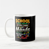 Mug Chauffeur de bus scolaire amusant TShirt mignon Co (Gauche)