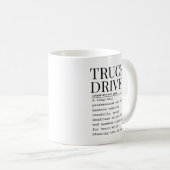 Mug Chauffeur de Camion (Devant droit)