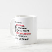 Mug Chauffeur de Camion Drôle Fantastique (Devant gauche)