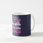 Mug Chauffeur de camion - mon homme (Devant droit)
