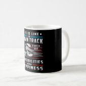 Mug Chauffeur de train Locomotive Trains ferroviaires (Devant droit)