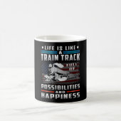 Mug Chauffeur de train Locomotive Trains ferroviaires (Centre)