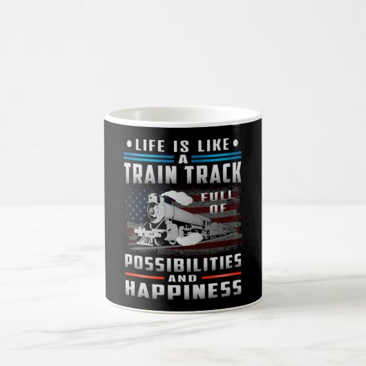 Mug Chauffeur de train Locomotive Trains ferroviaires (Centre)