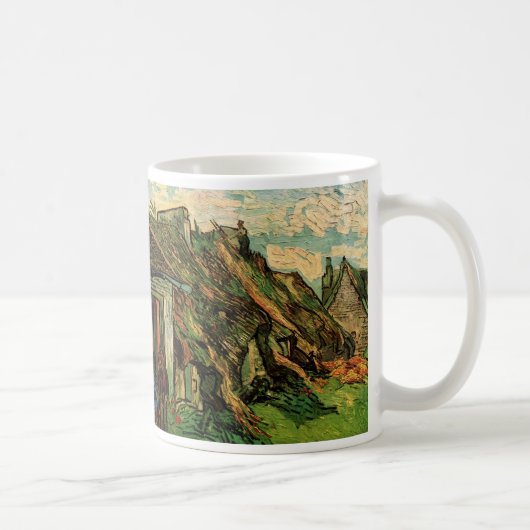Mug Chaumières en grès par Vincent van Gogh (Droite)