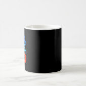 Mug Chaussette Bleue Lit Mème Drôle (Centre)