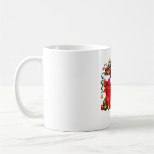 Mug Chaussette de Noël de l'esprit de Noël de chiot