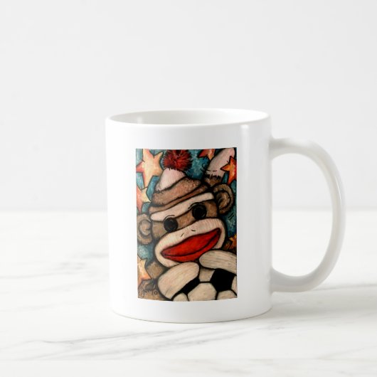 Mug Chaussette-heu singe (Droite)