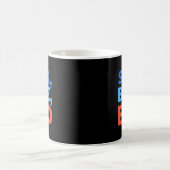 Mug Chaussette Lit Bleu Mème Drôle (Centre)