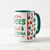 Mug Chaussettes Chaudes Et Coco Chaud (Devant droit)