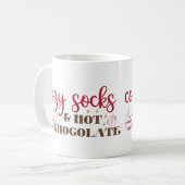 Mug Chaussettes Confortables - Noël (Devant gauche)