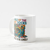 Mug Chaussettes Danoises Drôle Monde Manquant Mais Pas (Devant gauche)