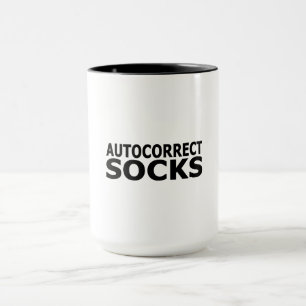 Mug Chaussettes de correction automatique