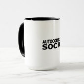 Mug Chaussettes de correction automatique (Devant gauche)
