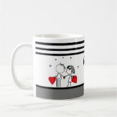 Mug Chaussettes de mariage, Saint-Valentin (Gauche)
