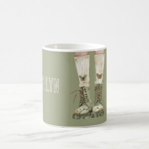 Mug Chaussettes Papillon Green Boots